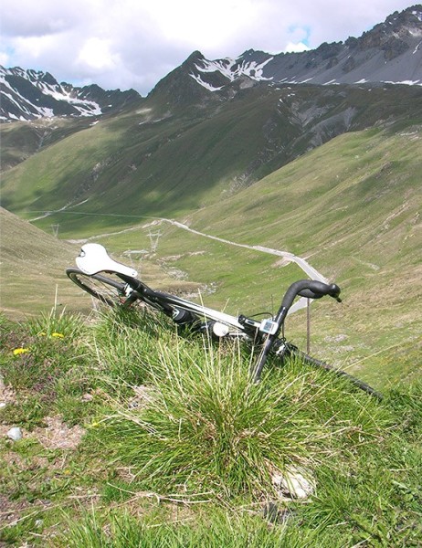 Road bike in Bormio